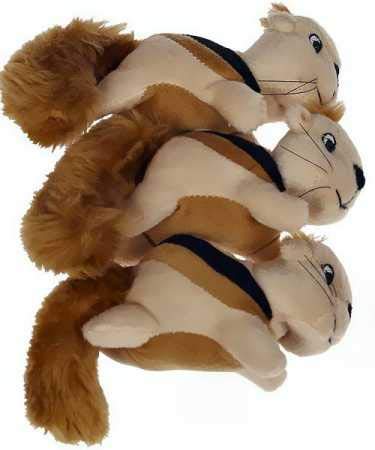 Outward Hound Squeakin’ Animals Dog Squeak Toys(Pack of 3)