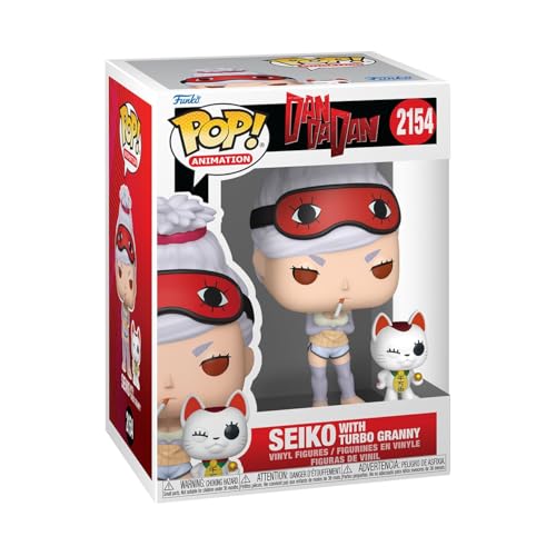 Funko Pop! & Buddy: Dandadan - Seiko & Turbo Granny - Dan da Dan - Esclusiva Amazon - Figura in Vinile da Collezione - Idea Regalo - Merchandising Ufficiale - Giocattoli per Bambini e Adulti