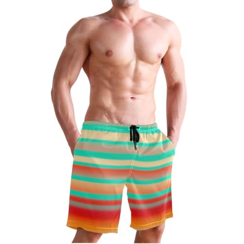 Maillots de bain pour hommes respirant léger Boho Sunset - 4