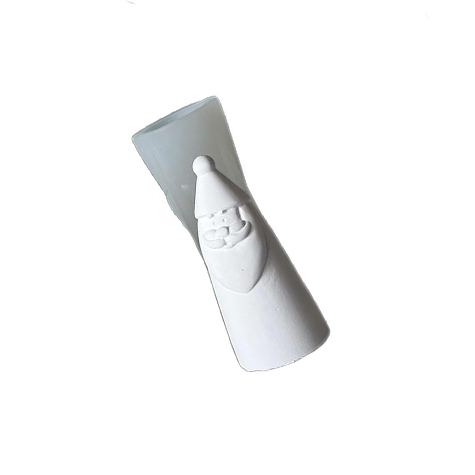 hogtnd Santa Figurine Silicone Candle Molds Epoxy Resin Candle Making Soap Making Fondant Chocolate Mold for Cake Baking Santa and Tree Silicone