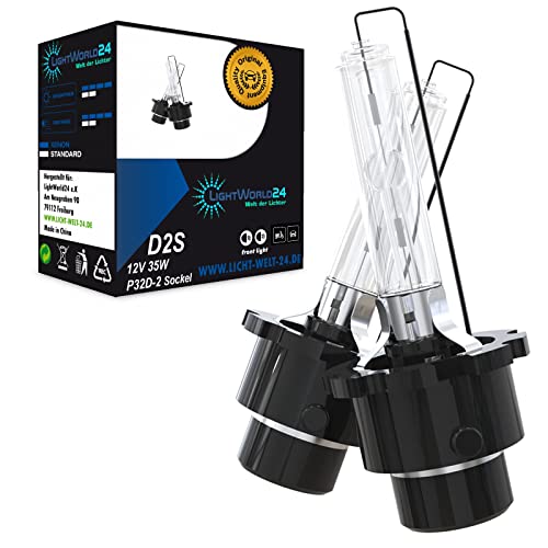 💡 Upgrade potente: sostituite i vostri vecchi bulbi con moderne lampade Xenon D2S da 6000K – per più stile e migliore visibilità sulla strada.