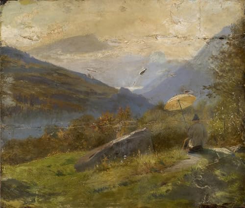 Peinture Poster Impression Carl Spitzweg toile grand format