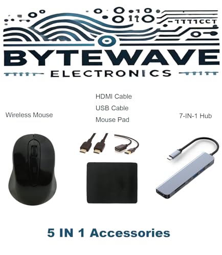 Image of HP OmniBook 5 Copilot AI Business Laptop 16 inch 2K, AMD Ryzen AI 7 CPU Up to 5GHz (50 NPU Tops), 16GB LPDDR5x RAM, 1TB PCIe SSD, Backlit KB, Windows 11, W /BWE Accessories