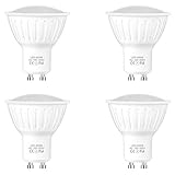 【Energieeffizienz】 - Eine perfekte Kombination aus traditionellem GU10 Reflektorlampe typ und neuer LED Technologie. Ein idealer Ersatz für 50W Halogenlampe / Glühlampe. Es spart bis zu 90% Stromkosten