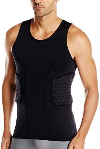 Miniatura 3 de TUOY Padded Suits Rib Protector Compression Protective Shirt and Shorts Adult Sizes