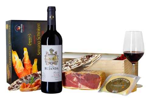 Viva Espana - Riserva Rotwein und feinste Spezialitäten aus Spanien - Urlaubsfeeling pur für Zuhause