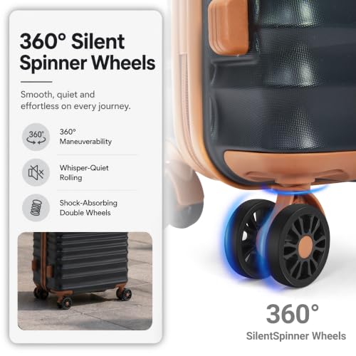 CONCEPTEN 5 Piece Luggage Set