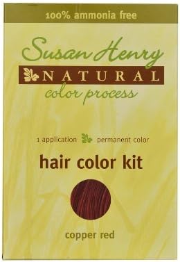 Susan Henry Natural Hair Coloring System- Copper Red