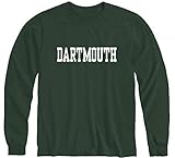 Ivysport Dartmouth College Big Green Long Sleeve T-Shirt, Classic, Hunter Green, Medium
