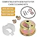 RUHUO Carburetor Chamber Float Bowl Kit, Float Bowl Needle Spring Seal Pin Gasket Bolt Washer Compatible with Hoda GX120/160/200, GXV120/140/160 Engine Snowblower Pressure Washer Carburetor