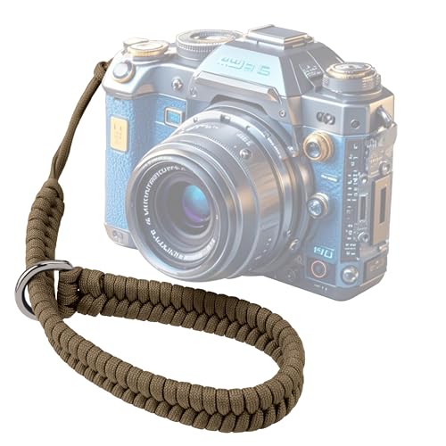 Sunya Correa de muñeca para cámara, correa de mano para cámara Paracord, liberación rápida, accesorio portátil