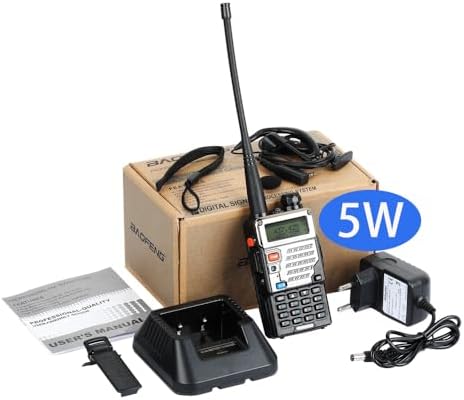BAOFENG BF UV-5RE Upgraded Version 5Watt Dual Band Two-Way Radio ...