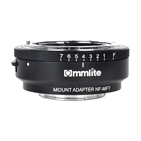 Commlite CM-NF-MFT Lens Mount Adapter (Nikon F-Mount Lens to Micro Four Thirds Mount Convert) Cover