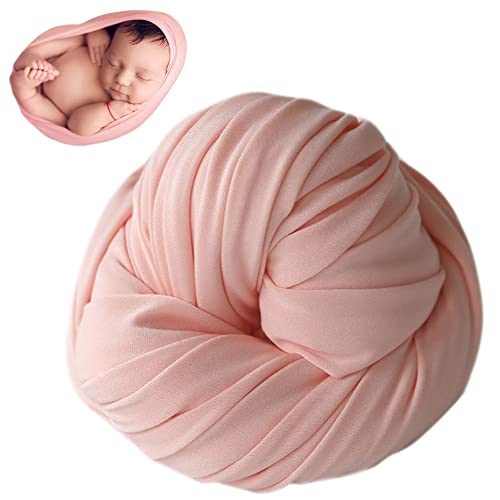Image of Newborn Photography Props Swaddle Newborn Wraps for Baby Boys Girls Infant Baby Photo Props Shoot Stretch Blanket