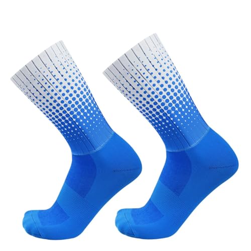Aero Socks Silicone Non-Slip Breathable Comfortable and Durable Sports Cycling Socks one size 6-12