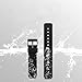 Waterproof Silicone Rubber Watch Strap Watch Band (16mm) for Casio MQ-24/MQ-58/104/76/71/98 (Black/Black Buckle)