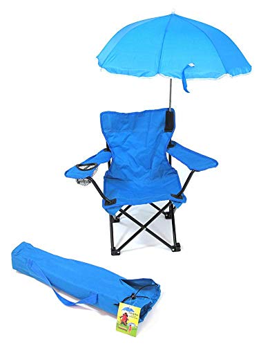 Redmon For Kids Beach Baby All-Season Umbrella Chair with Shoulder Bag Color: Light Blue