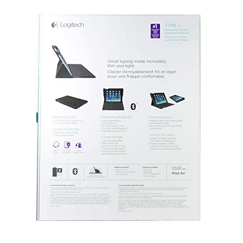 Logitech Type Plus iPad Folio iPad Air (920-006909), iPad Air Type + 1st Generation by Logitech - Image 2