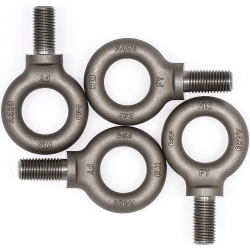 Image of Box of 4 Pcs Lifting Shoulder Eye Bolts 3 /4 inch-10 X 1-1 /2 inch