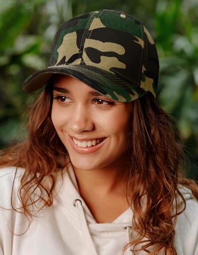 Image of Edoneery Men Women Baseball Cap-Low Profile Adjustable Washed Cotton Golf Dad Hat