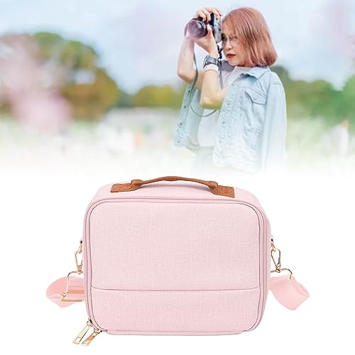 Bolsa para cámara Tangxi rosa con gran capacidad y correa ajustable miniatura 6