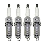 4PCS 22401-JA01B DILKAR6A11 Dual Iridium Spark Plug Compatible with Nissan X-TRAIL SENTRA