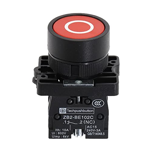 Interrupteur momentané XB2 boutons poussoirs pour panneau d'atelier