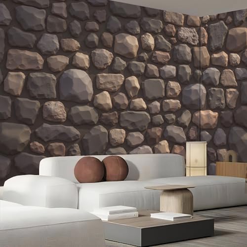 Papier peint texture de roche 3D pour transformer votre bureau