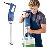TK Commercial Immersion Blender, 750 Watt/1 HP Variable Speed Motor, 20,000 RPM X-Heavy Duty with Performance Assurance - 18'