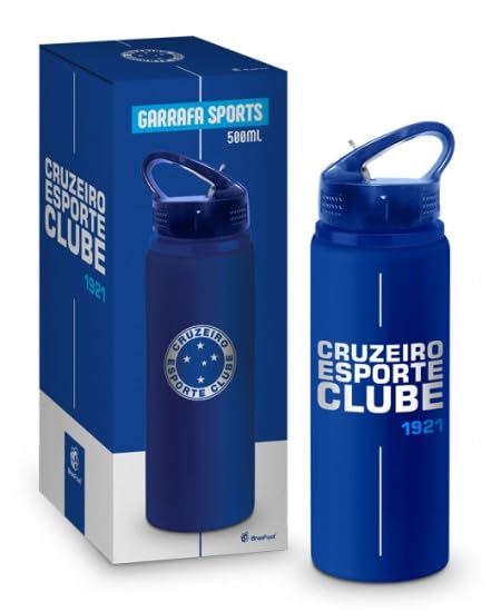 GARRAFA SPORTS TIMES 500ML - CRUZEIRO OFICIAL