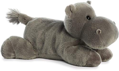 Doudou hippopotame gris Aurora Flopsie Howie Hippo 30cm - 6
