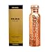 PRURA - Botella para agua de cobre, recipiente de cobre puro ayurvédico a prueba de fugas, color Diseño 9, tamaño 900ml/30oz, volumen 900.0milliliters