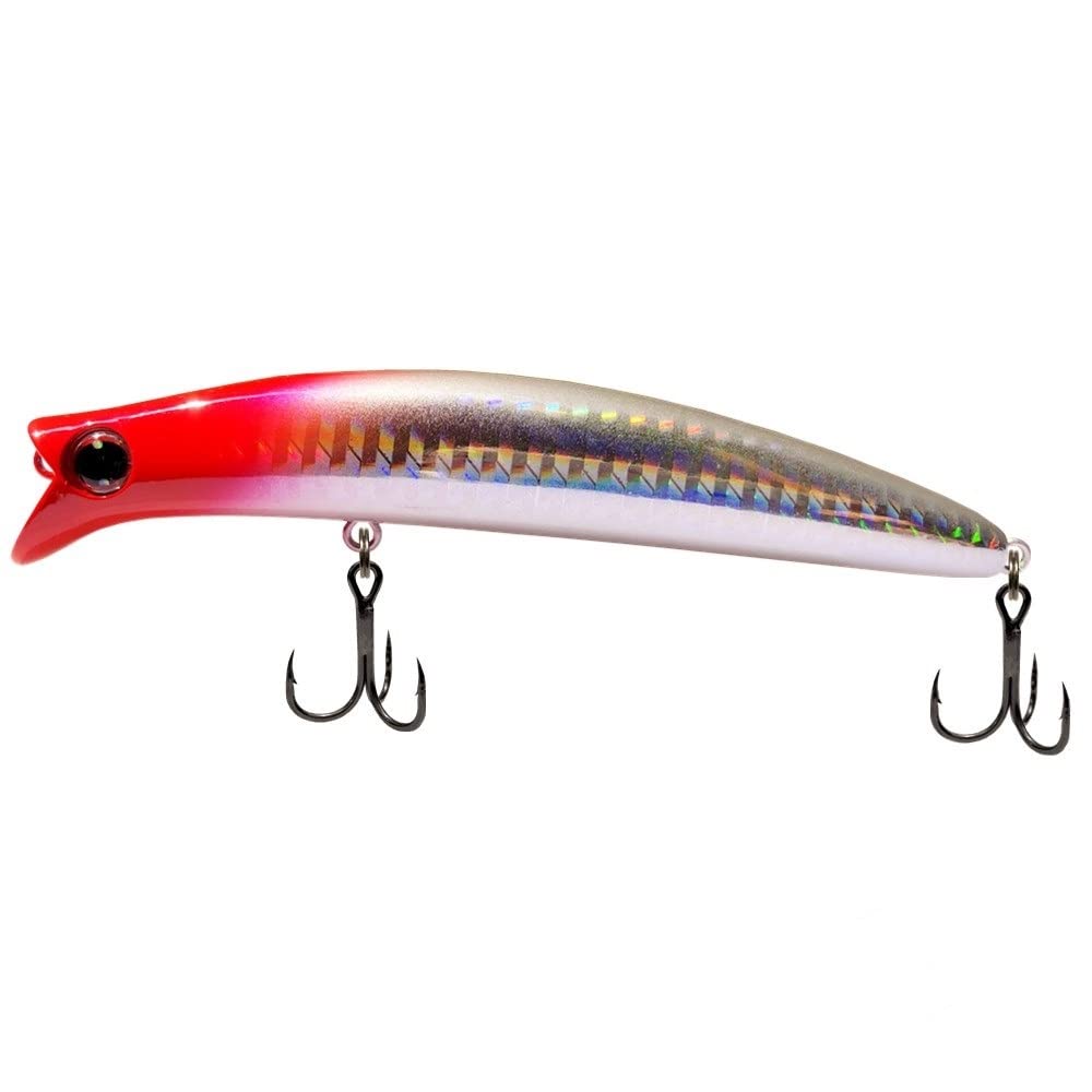 HUFFA Wobblers Super Quality 8 Colors 110mm 15.3g 88mm 13.6g Hard Bait Minnow Crankbait Fishing Lure Bass Fresh Salt Water Tackle (Color : 06, Size : 110mm 15.3g)
