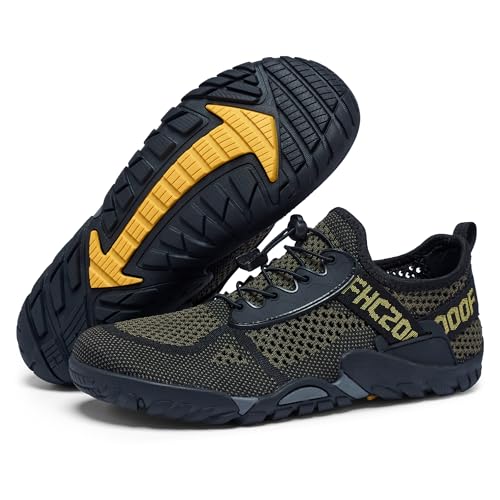 Image of SOBASO Water Shoes Women Men Hiking Dry Aqua Beach Swim Surf Shoes for Outdoor Fish Hiking Pool