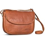 Elégance intemporelle dans un look vintage - Ce sac à main en cuir pour femmes, au design exquis, allie habilement un style moderne à un charmant look vintage et constitue ainsi un complément expressif à votre tenue.