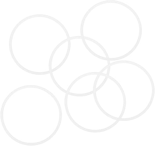 uxcell Juntas tóricas de silicona, 1.772 in OD 1.614 in ID 0.079 in Ancho VMQ Junta de sello para válvulas de compresor reparación de tuberías,