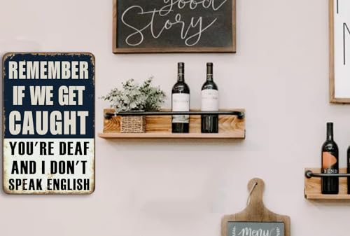 MR. TIGER Funny Man Cave Room Signs Men Accessories Sign For Garage Home Bar Wall Decor 12x8 Inch