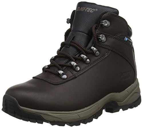 HI-TEC Eurotrek Womens/Ladies Lite Waterproof Walking Boots (7 US) (Dark Chocolate)