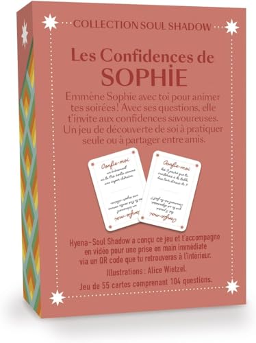 Grimaud Les Confidences de Sophie Soul Shadow 2 Cartomancy Collection - Made in France, Yellow - Image 2