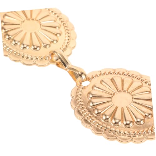 FRCOLOR Boho Waist Chain Concho Belt for Women Adjustable Decorative Cowgirl Belt for Dresses Jeans and Skirts for Country Concerts and Festivals3