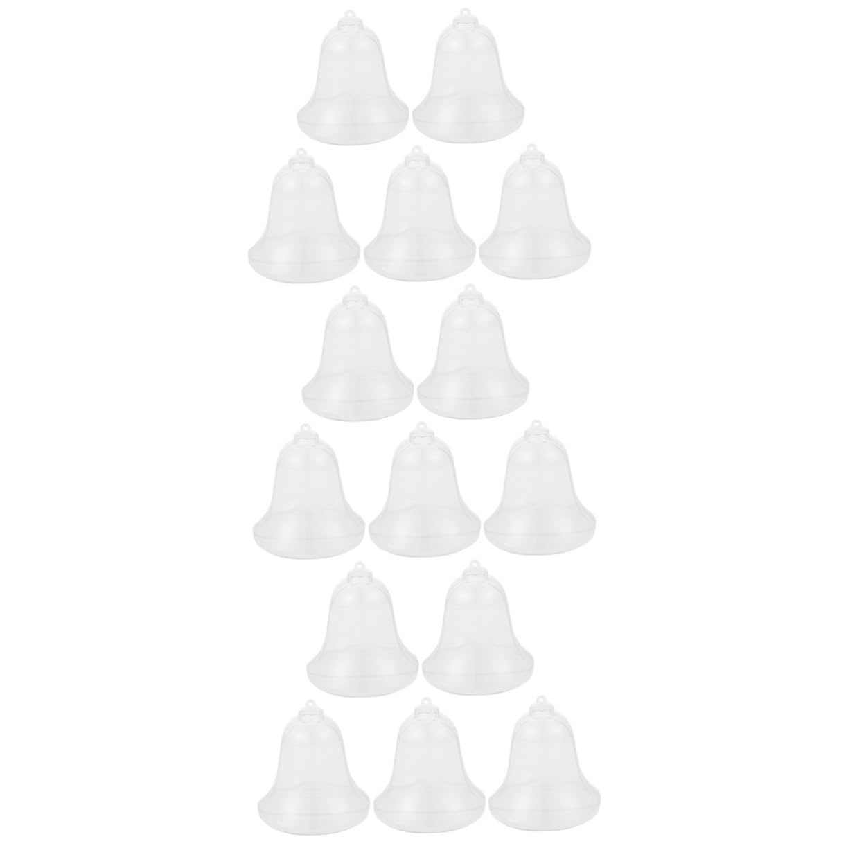 Cloche transparente suspendue Holibanna boule de Noël creuse à remplir pour suspension DIY