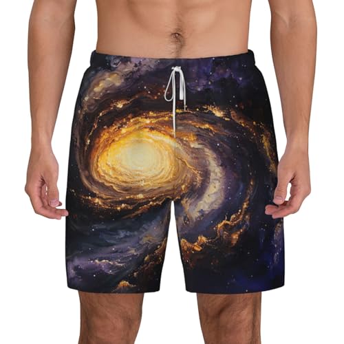 Short de bain galaxie pour vos sessions de surf et journées de plage
