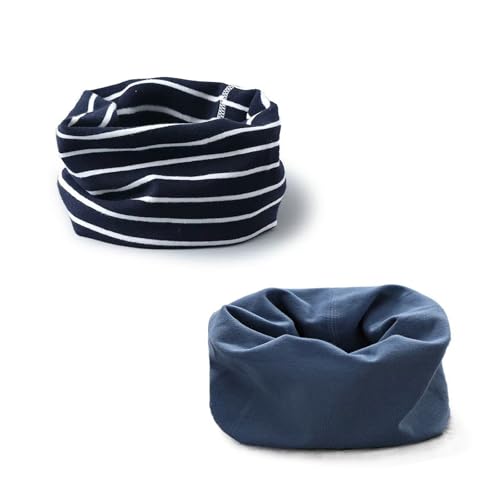 2 Stück Loop Kinder Baumwolle Herbst Winter Schal Baby Loop Hals...