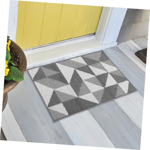 Tapis entrée lavable géométrique antidérapant ifundom pour couloir