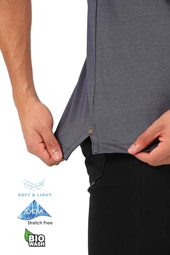 Image of STELLERS Men's Premium Polo T-Shirt's |Feather Touch Feel |Regular Fit| Odour Resistant| Anti-Static| Wrinkle Free | Quick Dry | Stretchable | Lightweight | Sweat-Proof