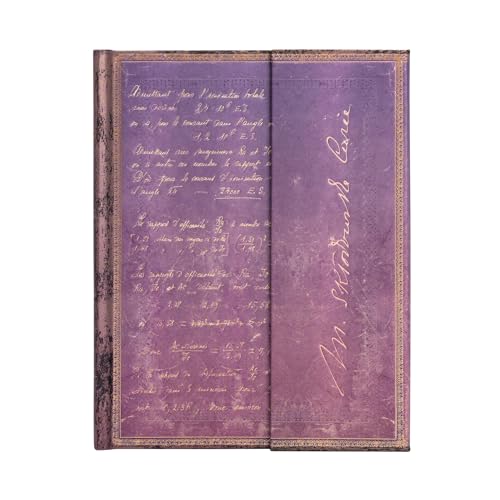 Marie Curie, Science of Radioactivity Ultra Lined Hardcover Journal, 144pg, 120GSM by Paperblanks (Embellished Manuscripts Collection)