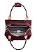 Ted Baker Women's Albany Softside Luggage, Suitcase Collection (Burgundy, Carry-On 17-Inch)