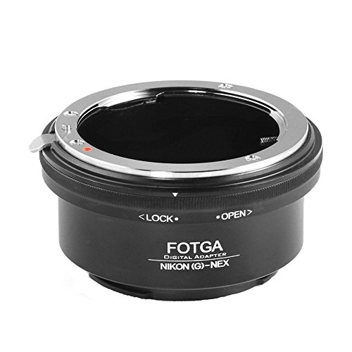 Adattatore per obiettivo per Nikon G F AI AIS Obiettivo per montatura per Sony E-mount NEX-5N NEX-5R NEX5T NEX6 NEX7 NEX-F3 A6000 A6300 A6500 A6400 A5000 A3500 A3000 AlphA A7 A7R A7S II III Camera