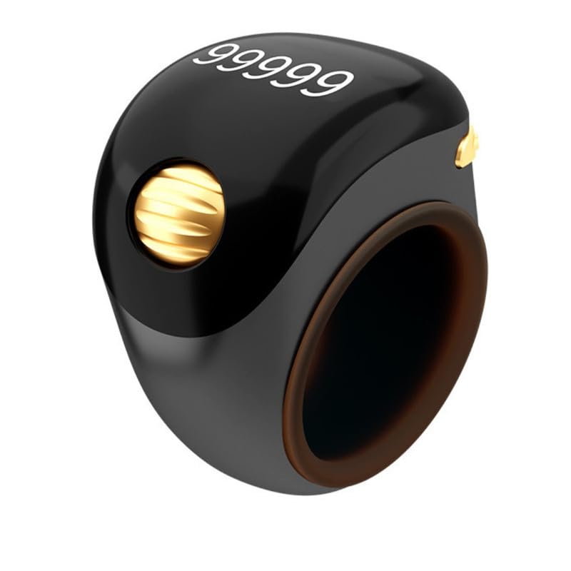 ELACCENT® Waterproof Bead Counting Smart Ring with Led Number Counter for Meditation and Tracking-picture-16