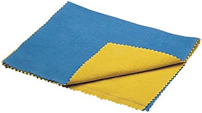 6" x 7" Double Brilliant Cloth for Metal Finishing Cleaning Jewelry Polishing Tarnish Removal